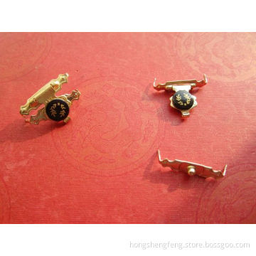 Manufacturer Supply Brass Cigar Box Clasp with Logo